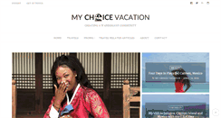 Desktop Screenshot of mychoicevacation.com